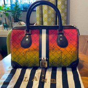 L.A.M.B. Rasta ombre handbag rare